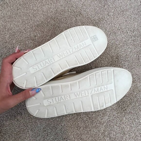Stuart Weitzman Skater Open Back Mule Sneakers Size 6.5 NWOT - Picture 5 of 5
